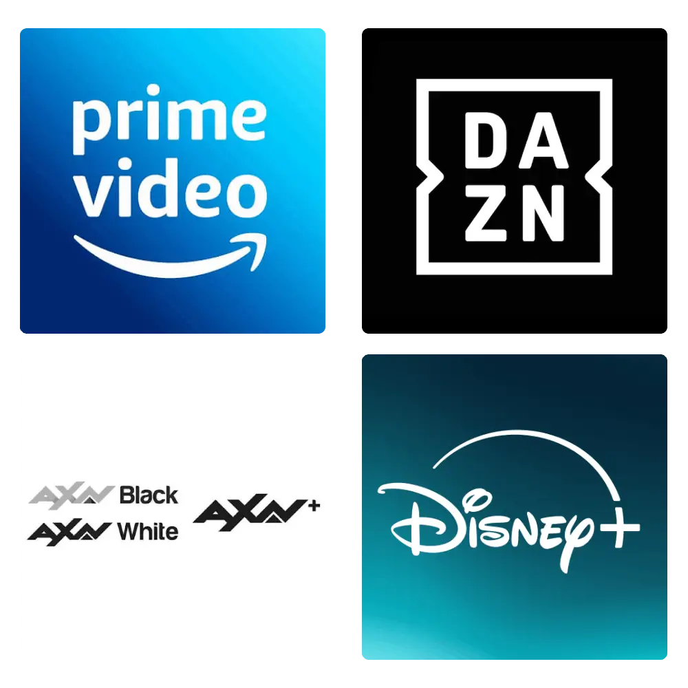 Premium IPTV Sender mit Film- und Streamingkanälen